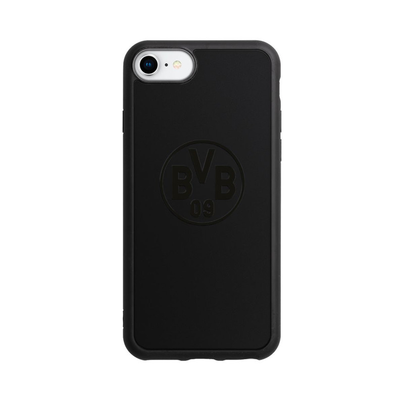 iPhone SE 2022 Base Case BVB Logo Schwarz Transparent