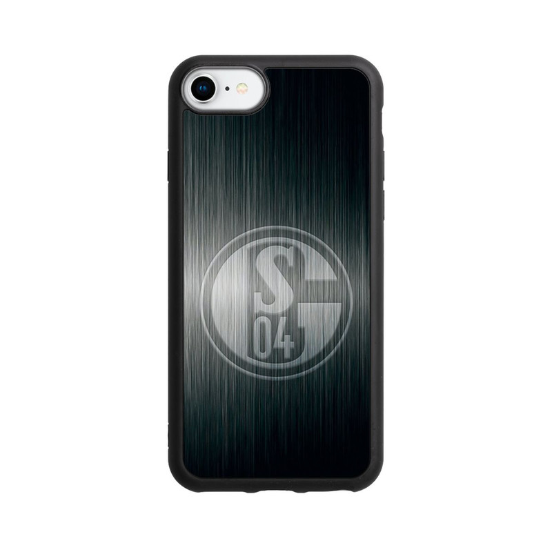 iPhone SE 2022 Base Case Schalke 04 Metall Look