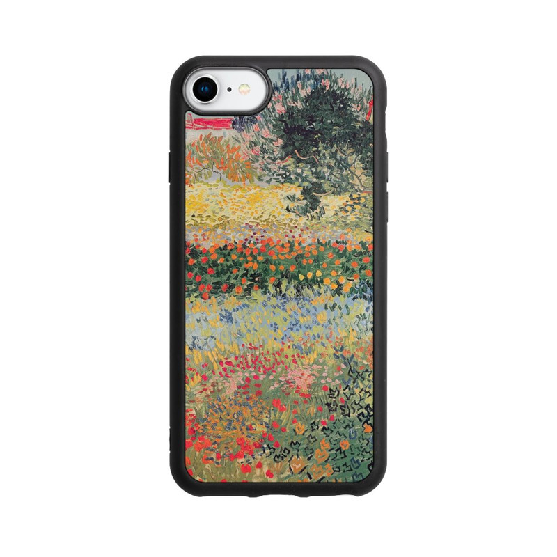 iPhone SE 2022 Base Case Garden in Bloom, Arles, July 1888 by Vincent van Gogh