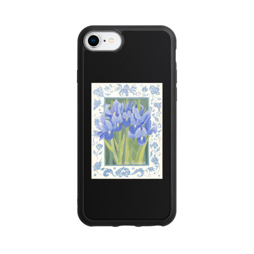 Apple iPhone SE (2022) Base Case Blue Iris, by Jennifer Abbott