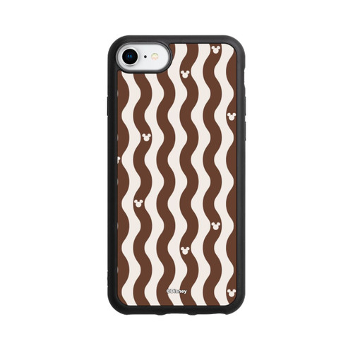 Apple iPhone SE (2022) Base Case Micky Muster Braune Wellen
