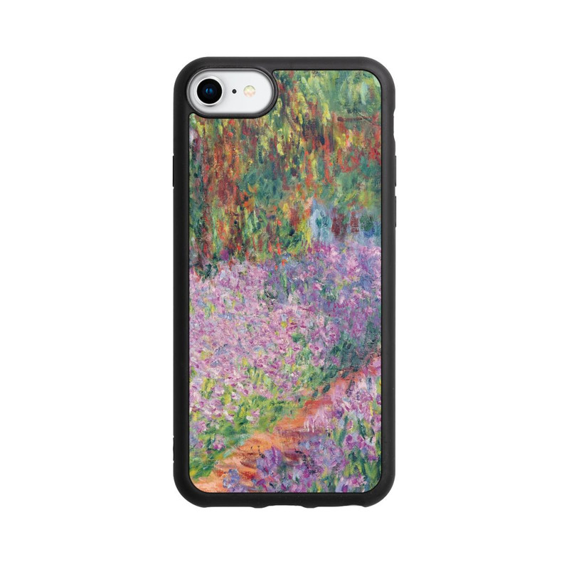 iPhone SE 2022 Base Case The Artists Garden at Giverny by Claude Monet