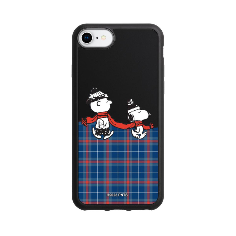iPhone SE 2022 Base Case Peanuts Weihnachtspulli Transparent