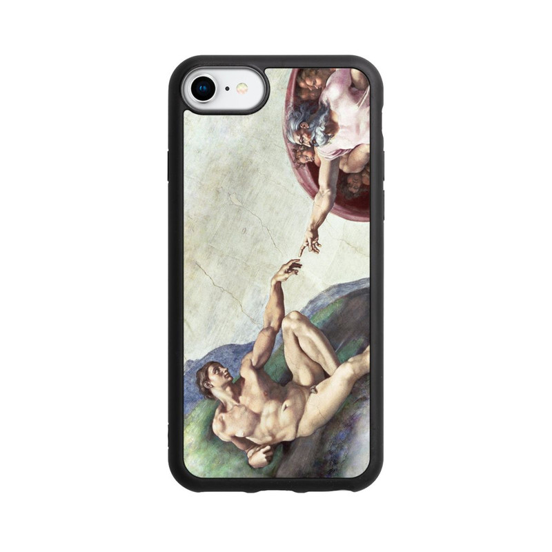 iPhone SE 2022 Base Case Michelangelo Buonarroti Erschaffung von Adam