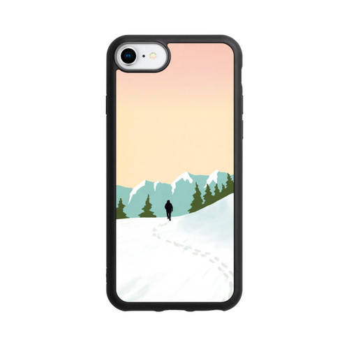 Apple iPhone SE (2022) Base Case Winter Wanderer by Roberta Murray