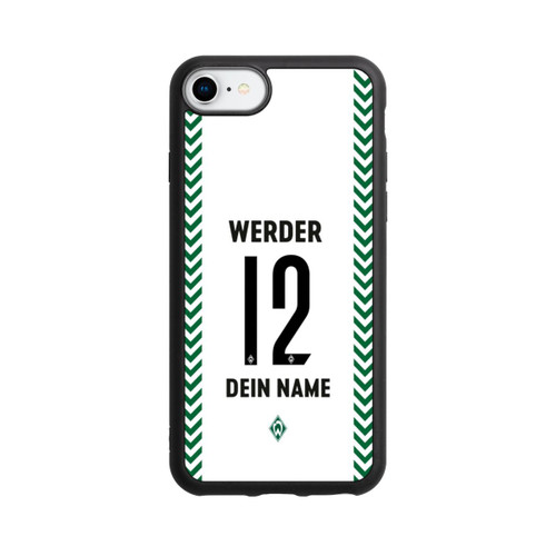 Apple iPhone SE (2022) Base Case Werden Bremen Trikot Personalisierbar 26-27