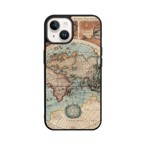 Apple iPhone 14 Base Case Vintage Weltkarte