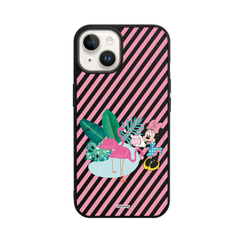 Apple iPhone 14 Base Case Minnie Flamingo ohne Hintergrund