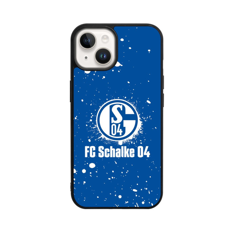 iPhone 14 Base Case Schalke 04 - Spraylogo