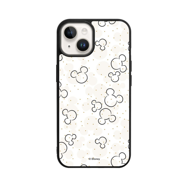 iPhone 14 Base Case Golden Micky Pattern