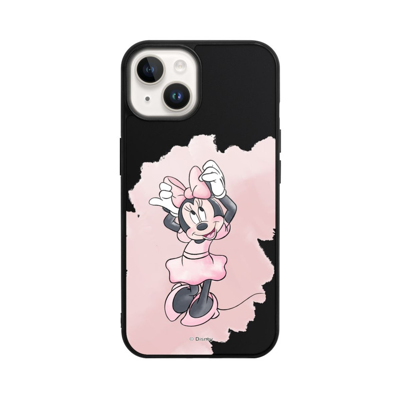 iPhone 14 Base Case Minnie Aquarell transparent