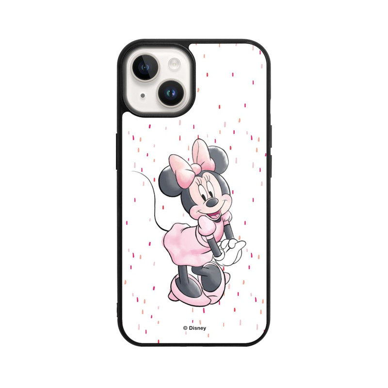 iPhone 14 Base Case Minnie Watercolour Dots