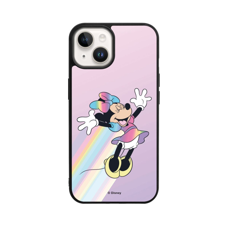 iPhone 14 Base Case Minnie Rainbow