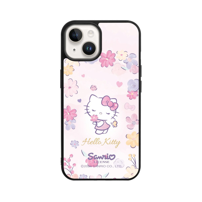 iPhone 14 Base Case Hallo Kitty Blume