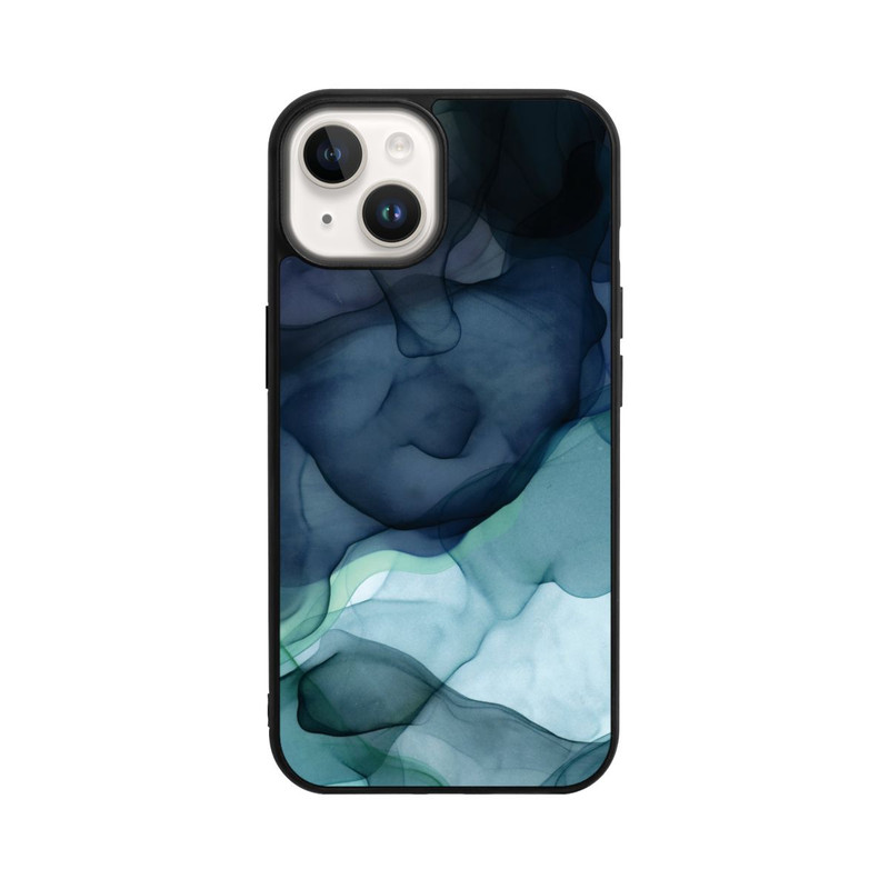 iPhone 14 Base Case Flüssig Kunst Dämmerungsstimmung