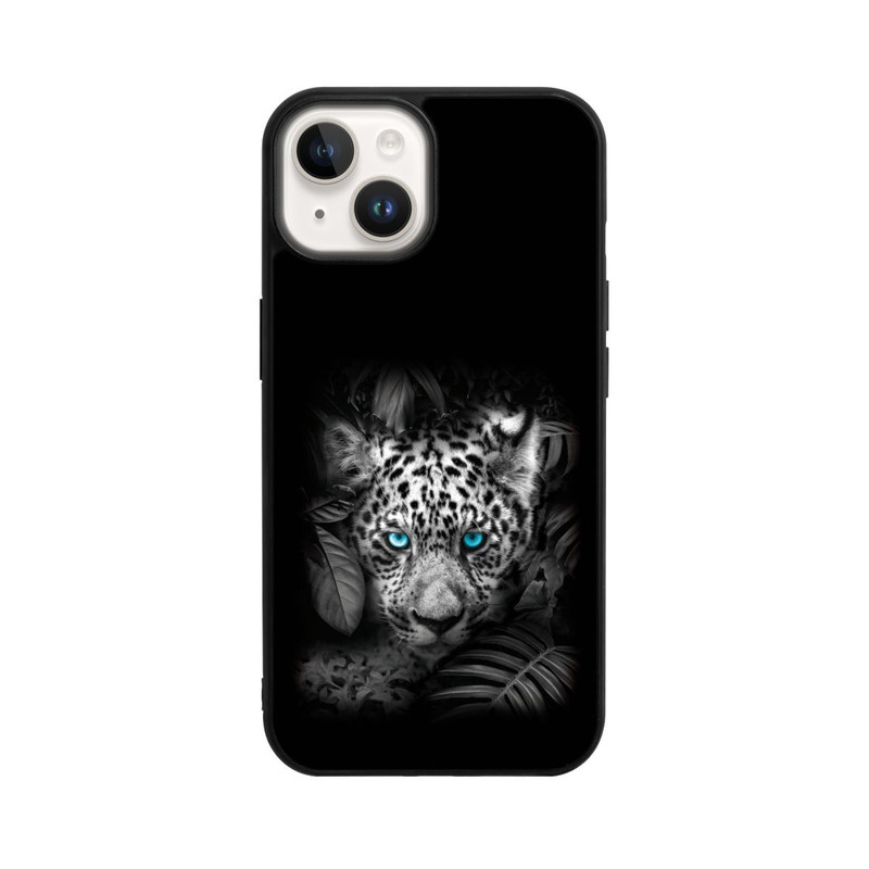 iPhone 14 Base Case Jaguar Schwarz Dschungel