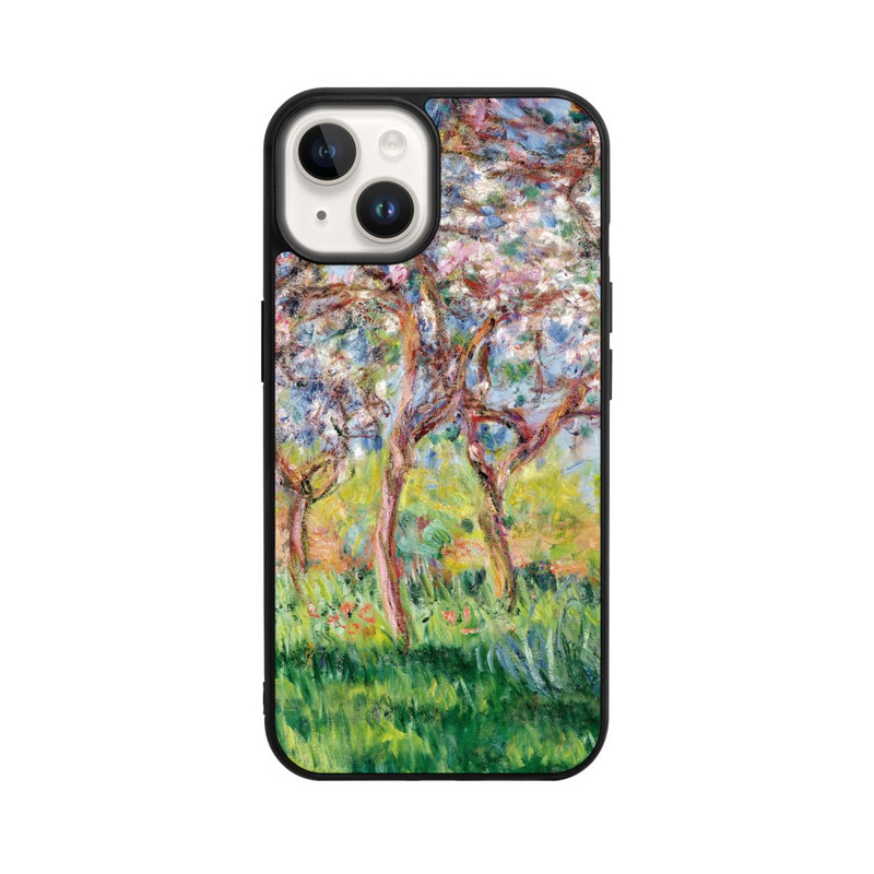 iPhone 14 Base Case Der Printemps in Giverny von Claude Monet