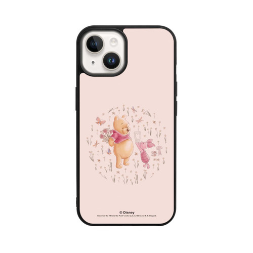 Apple iPhone 14 Base Case Winnie Puuh und Ferkel Herz schenken