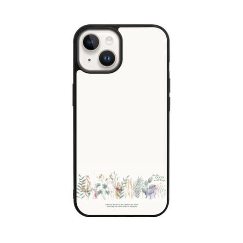 Apple iPhone 14 Base Case Winnie Puuh und seine Freunde hinter Eukalyptus