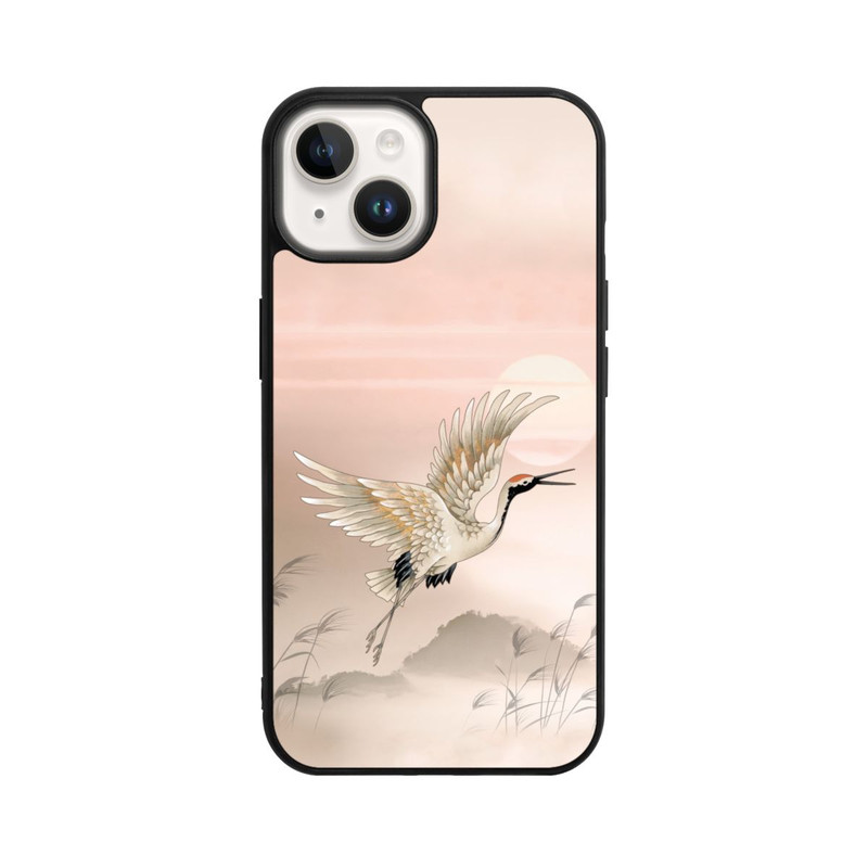 iPhone 14 Base Case Fliegender Kranich