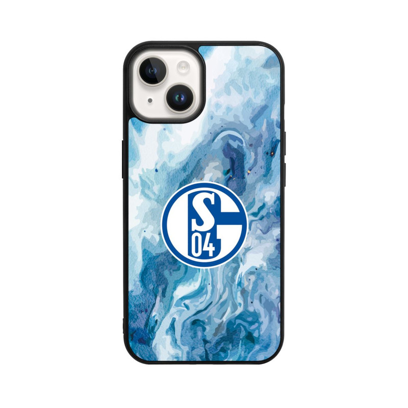 iPhone 14 Base Case Schalke 04 Flüssig Blau