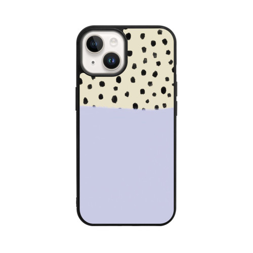 Apple iPhone 14 Base Case Tupfen Boho Pastell