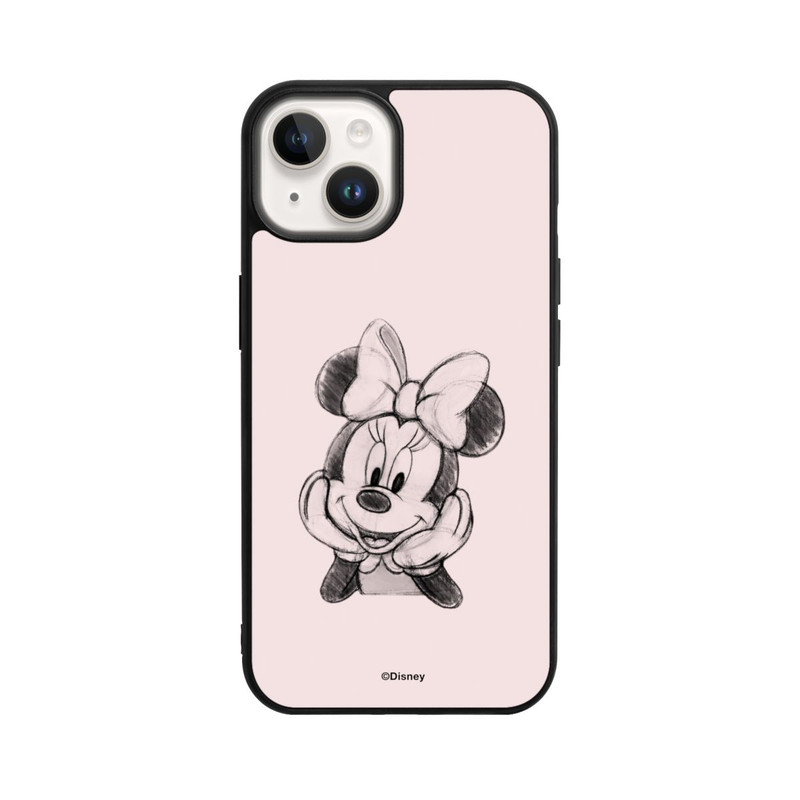 iPhone 14 Base Case Minnie Posieren Sitzen