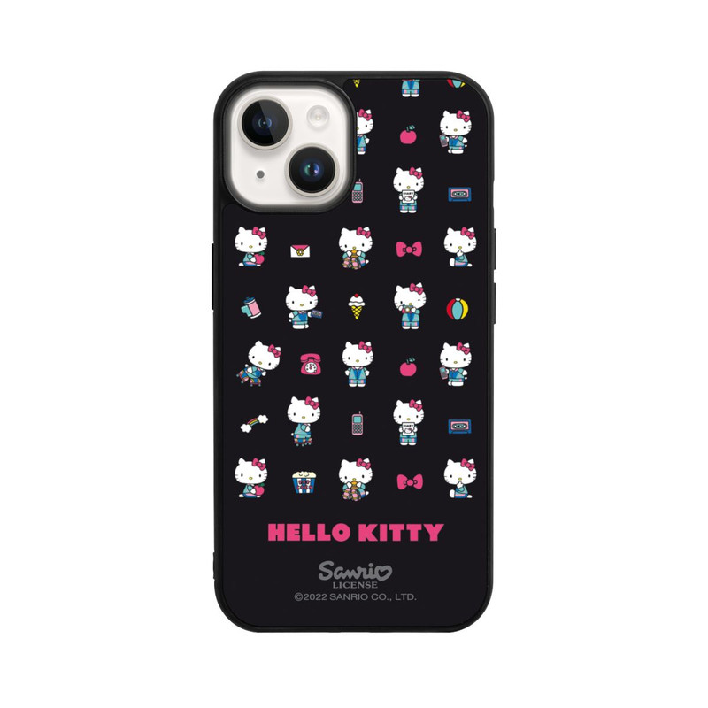 iPhone 14 Base Case Hello Kitty 90s Schwarz