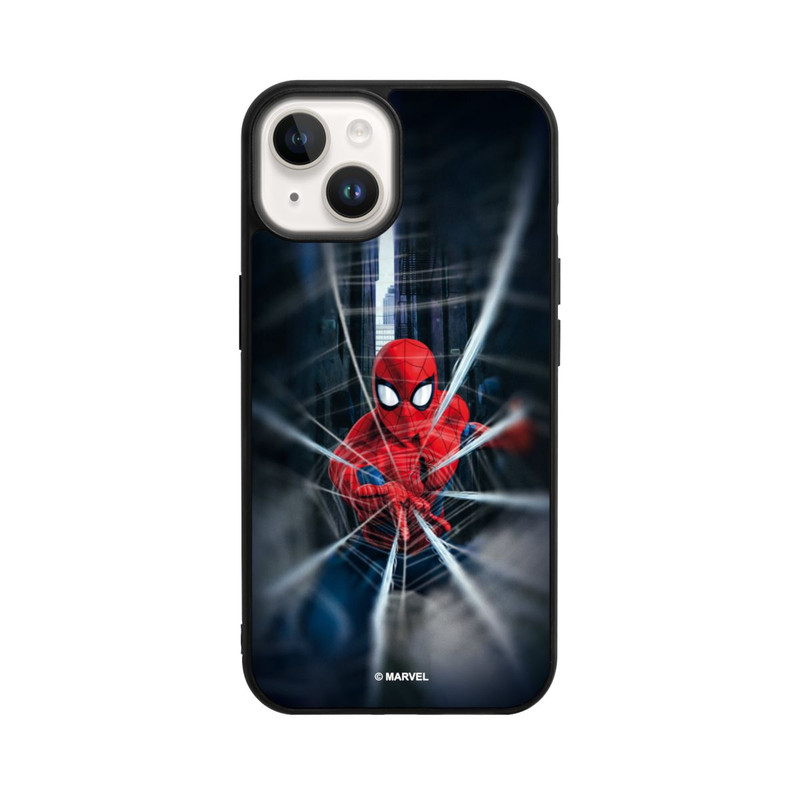 iPhone 14 Base Case Spider-Man Webs In Action