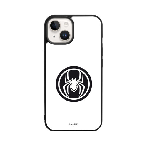 Apple iPhone 14 Base Case Spider-Man Logo White