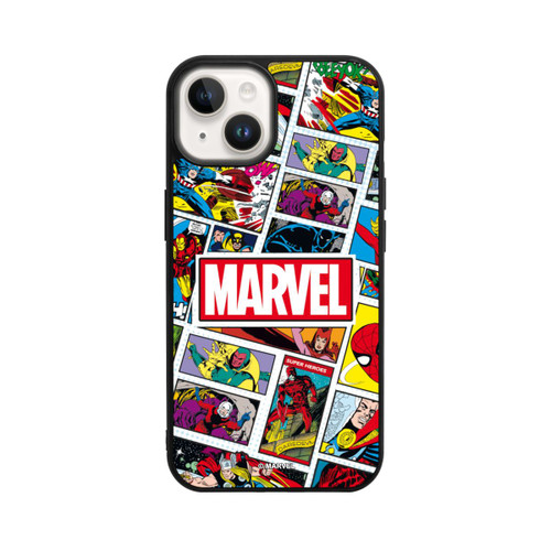 Apple iPhone 14 Base Case Marvel Comic Pattern