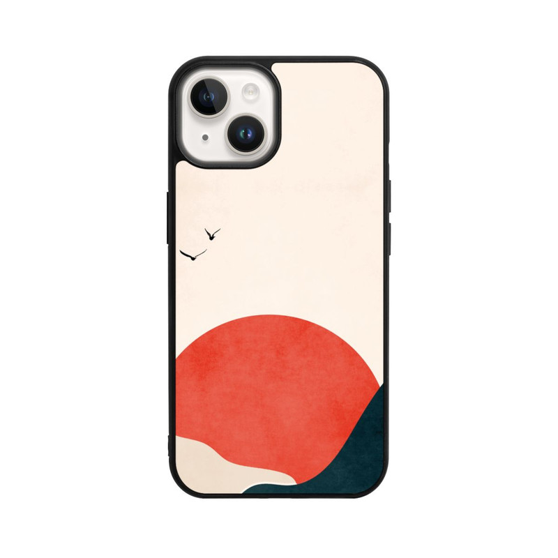 iPhone 14 Base Case Untergehende Sonne
