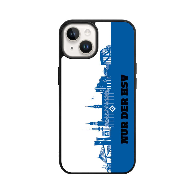 iPhone 14 Base Case HSV Skyline Blau Weiß