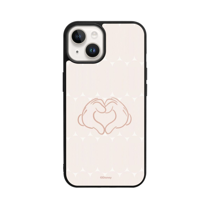 iPhone 14 Base Case Micky Herz Hände Boho