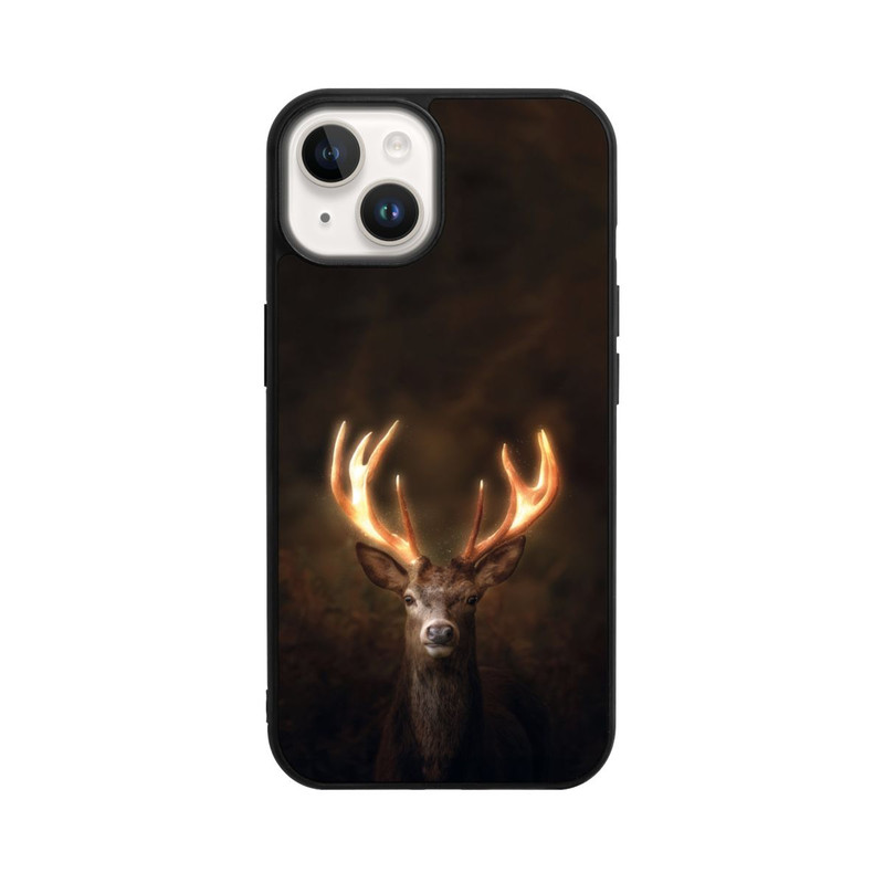 iPhone 14 Base Case Hirsch Goldenes Geweih