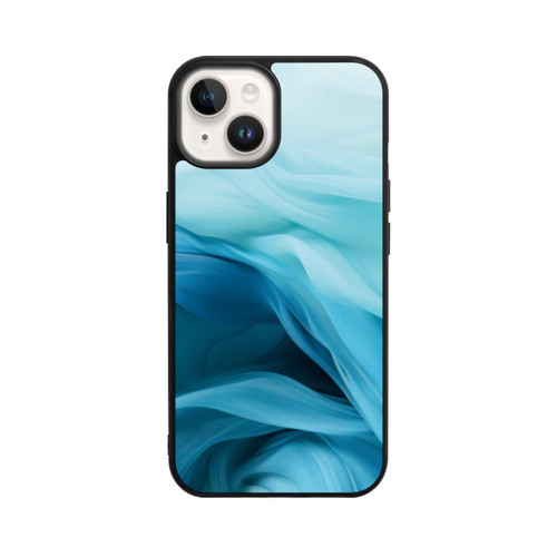 Apple iPhone 14 Base Case Smooth Blue Texture