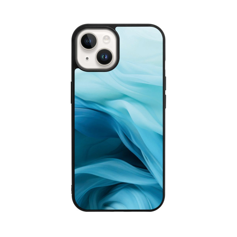 iPhone 14 Base Case Smooth Blue Texture