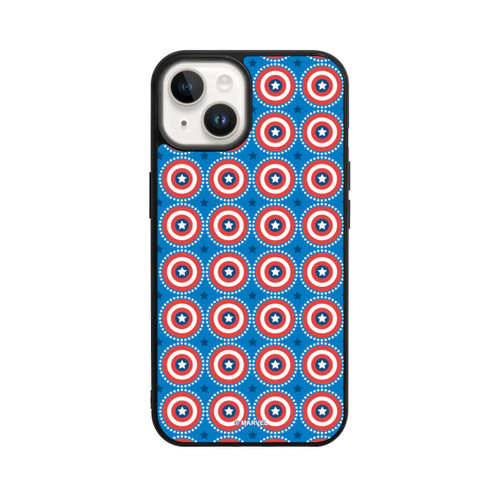 Apple iPhone 14 Base Case Captain American Shield Pattern