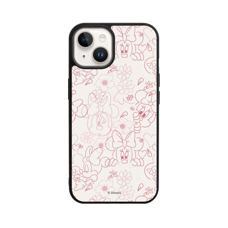 iPhone 14 Base Case Minnie Spring Pattern