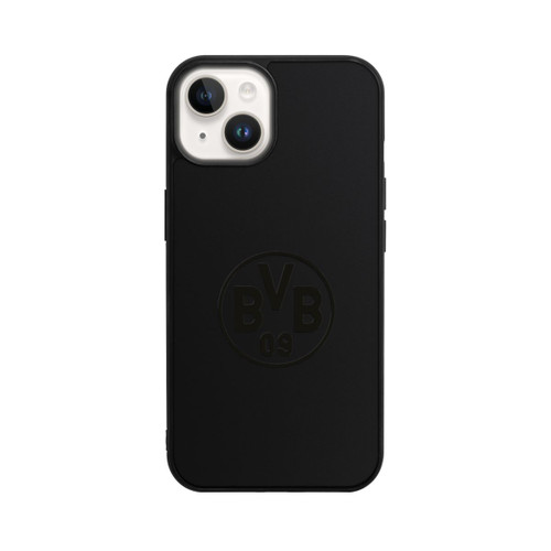 Apple iPhone 14 Base Case BVB Logo Schwarz Transparent