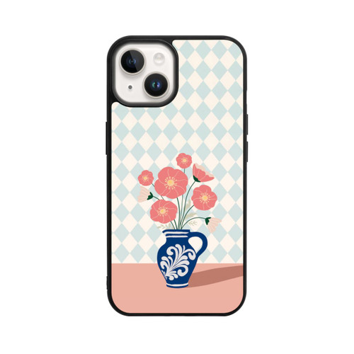 Apple iPhone 14 Base Case Blue Vase