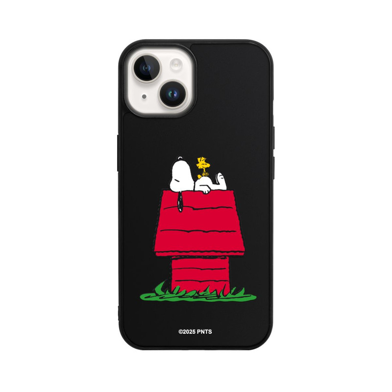 iPhone 14 Base Case Snoopy and Woodstock Classic transparent