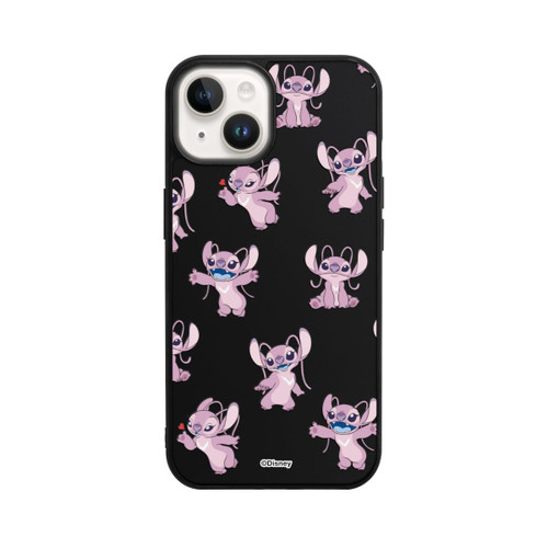 Apple iPhone 14 Base Case Angel Faces Pattern Transparent