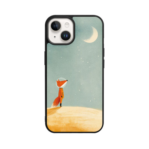 Apple iPhone 14 Base Case Fuchs im Mondlicht