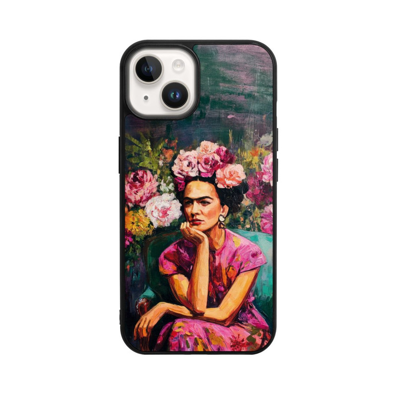 iPhone 14 Base Case Mexikanische Ikone Poetin der Farben