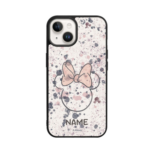 Apple iPhone 14 Base Case Minnie Watercolor Personalisierbar