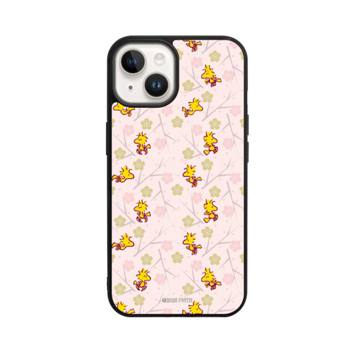 Apple iPhone 14 Base Case Woodstock Pink Muster