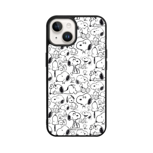 Apple iPhone 14 Base Case Classic Snoopy Pattern White