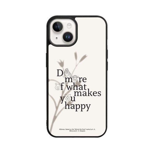 Apple iPhone 14 Base Case Do More of What Makes You Happy Winnie Puuh