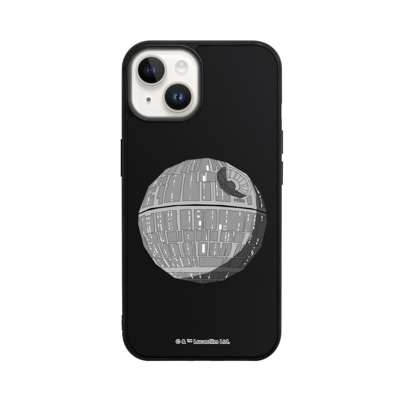 iPhone 14 Base Case Death Star Transparent